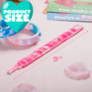 28Pcs Kids Valentines Cards with push bubble Bracelet-Classroom Exchange Gifts