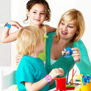 28Pcs Kids Valentines Cards with Charm Slap Bracelet-Classroom Exchange Gifts