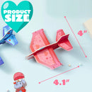 28Pcs Kids Valentines Cards with Foam Airplanes-Classroom Exchange Gifts