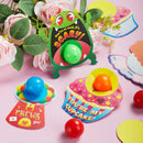 28Pcs Kids Valentines Cards with Mini Squeeze Balls Set-Classroom Exchange Gifts