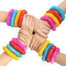 28Pcs Kids Valentines Cards with push bubble Tube-Classroom Exchange Gifts