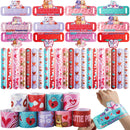28Pcs Kids Valentines Cards with Slap Bracelet-Classroom Exchange Gifts