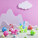 28Pcs Kids Valentines Cards with Snake Cube Twist Puzzles Toys-Classroom Exchange Gifts