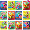 28pcs Light up Spinning Tops with Kids Valentines Exchange Cards