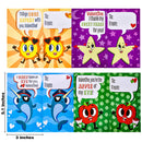 28Pcs Kids Valentines Cards with Telescopes for Kids-Classroom Exchange Gifts