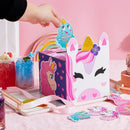 28Pcs Kids Valentines Cards with Unicorn Mailbox-Classroom Exchange Gifts