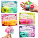 28Pcs Rainbow Spring with with Valentines Day Cards for Kids-Classroom Exchange Gifts