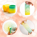 28Pcs Rainbow Spring with with Valentines Day Cards for Kids-Classroom Exchange Gifts