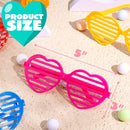 28Pcs Shutter Shade accessories with Valentines Day Cards for Kids-Classroom Exchange Gifts