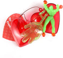 28Pcs Sticky Hands And Wall Climbing Men with Valentines Day Cards for Kids-Classroom Exchange Gifts