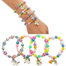 28Pcs Unicorn Kids Valentines Cards With Bracelets-Classroom Exchange Gifts