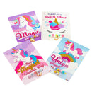 28Pcs Unicorn Kids Valentines Cards With Bracelets-Classroom Exchange Gifts