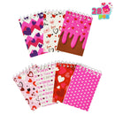 28Pcs Valentines Day Stationery Set with Treat Bags for Kids-Classroom Exchange Gifts