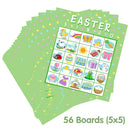 28Pcs Players Easter Bingo Cards
