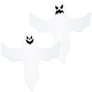 2 Pcs Pack 47in Halloween Lighted Light Up Tree Wrap Decoration
