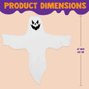 2 Pcs Pack 47in Halloween Lighted Light Up Tree Wrap Decoration