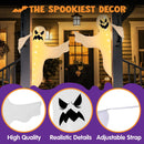 2 Pcs Pack 47in Halloween Lighted Light Up Tree Wrap Decoration