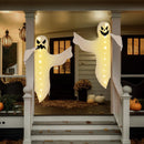 2 Pcs Pack 47in Halloween Lighted Light Up Tree Wrap Decoration