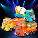 3-in-1 Toy Trucks Construction Vehicles Set