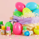 24Pcs 3.15in Bubble Wands Prefilled Easter Eggs for Easter Egg Hunt