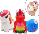 3.6in To 5in Fantasy Animals Squishies, 3 Pack