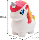 3.6in To 5in Fantasy Animals Squishies, 3 Pack