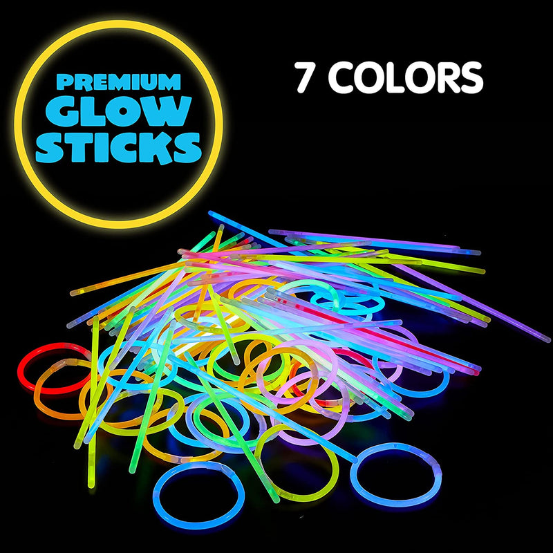 300Pcs Glow sticks 8in