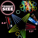 30Pcs Kids Valentines Cards with Glow Sticks-Classroom Exchange Gifts