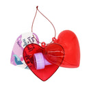30Pcs Unicorn Stamper Filled Hearts with Valentines Day Cards for Kids-Classroom Exchange Gifts