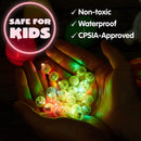 30Pcs Multicolor Glow Balls Prefilled Easter Eggs