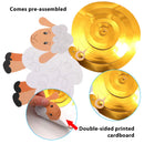 31Pcs Foil Swirl Easter Bunny Hanging Decorations