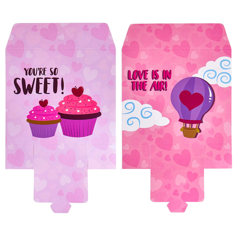 32Pcs Valentines Day Treat Bags Set for Kids