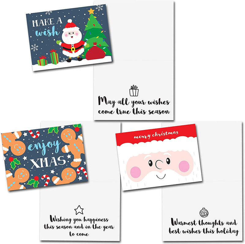 Christmas Holiday Greeting Cards Collection with Envelopes