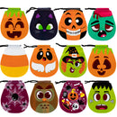Halloween Goody Bags with Drawstring, Pack of 108