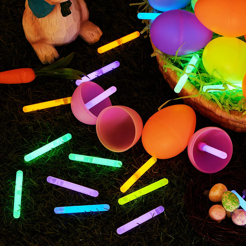35Pcs Mini Glow Sticks Prefilled Easter Glow Eggs