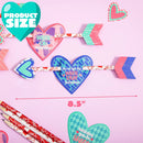 36Pcs Kids Valentines Cards With Cupid's Arrow Pencil-Classroom Exchange Gifts