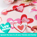 36Pcs Valentines Day Arrow Pencil with Valentines Day Cards for Kids-Classroom Exchange Gifts