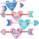 36Pcs Kids Valentines Cards With Cupid's Arrow Pencil-Classroom Exchange Gifts