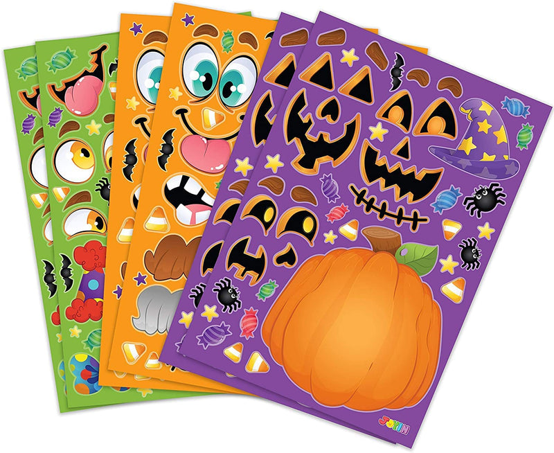 36 Piece Halloween Sticker Sheets
