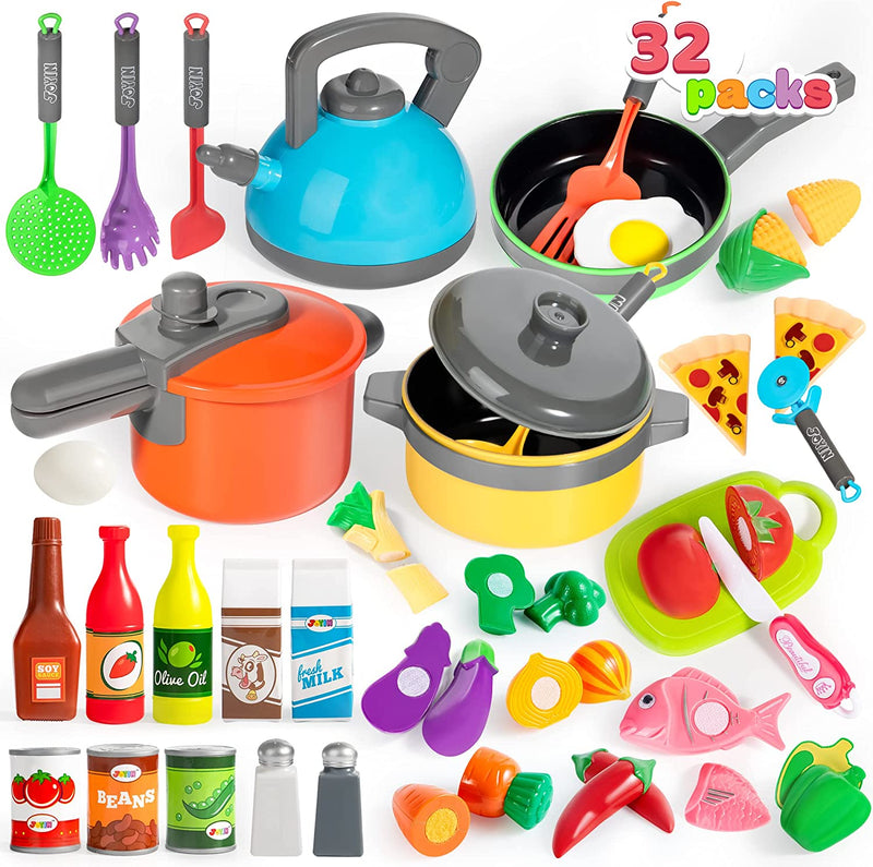 36 Pieces Cooking Pretend Play