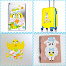 36Pcs Easter Mix and match Make A Face Animal Stickers