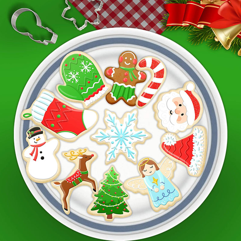 30 PCS Christmas Cookie Cutter Set