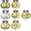 Deluxe Award Medals Set, 72 Pieces
