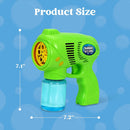 3 Bubble Gun Blasters (Blue Green Orange)