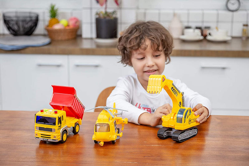 3 In 1 City Construction Vehicle Car Set