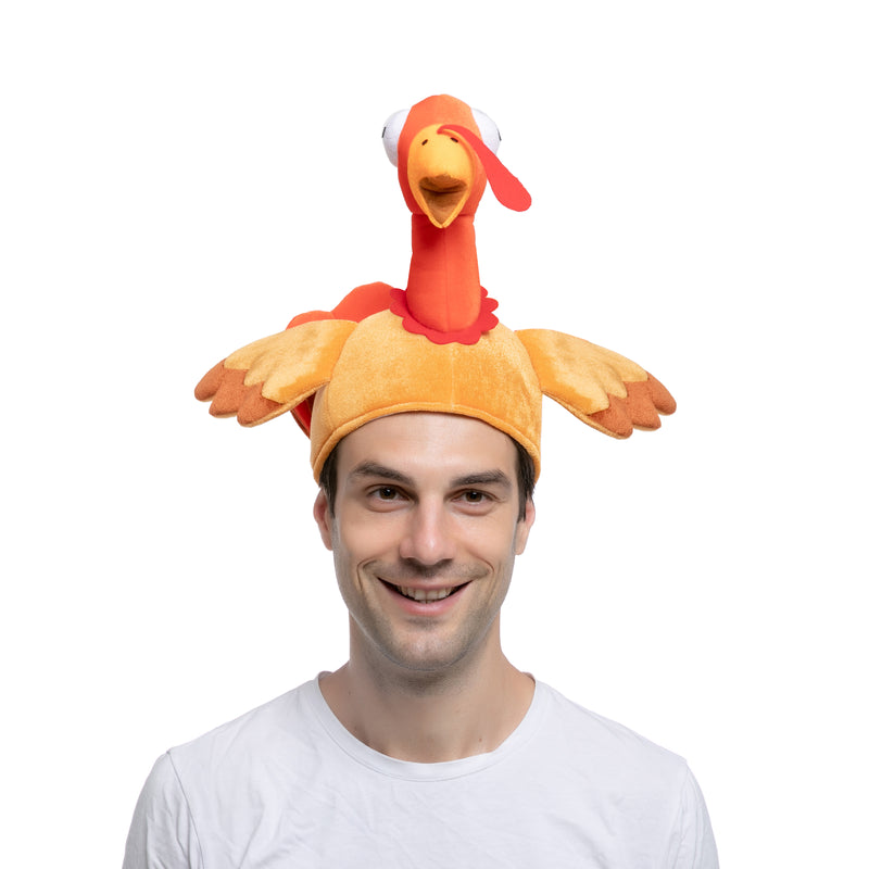 Silly Wacky Turkey Hat, 2 Pack