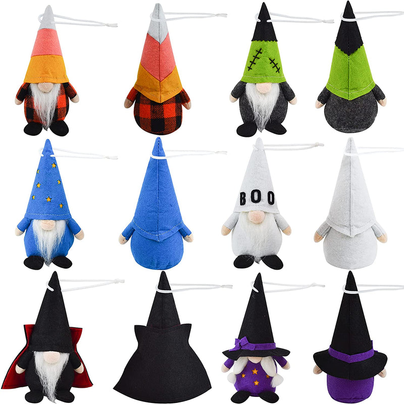 Gnome Plush with Greeting Cards, 6 Pcs