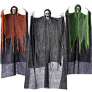 3 Pcs Halloween Hanging Grim Reapers, one 67in Two 47in Grim Reapers