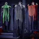 3 Pcs Halloween Hanging Grim Reapers, one 67in Two 47in Grim Reapers