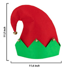 Colorful Holiday Elf Hat, 3pcs